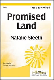 Promised Land Three-Part Mixed choral sheet music cover Thumbnail